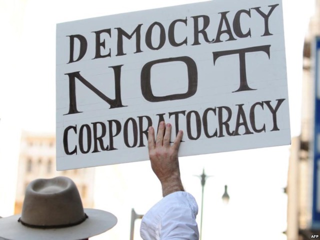 democracy not corporatocracy