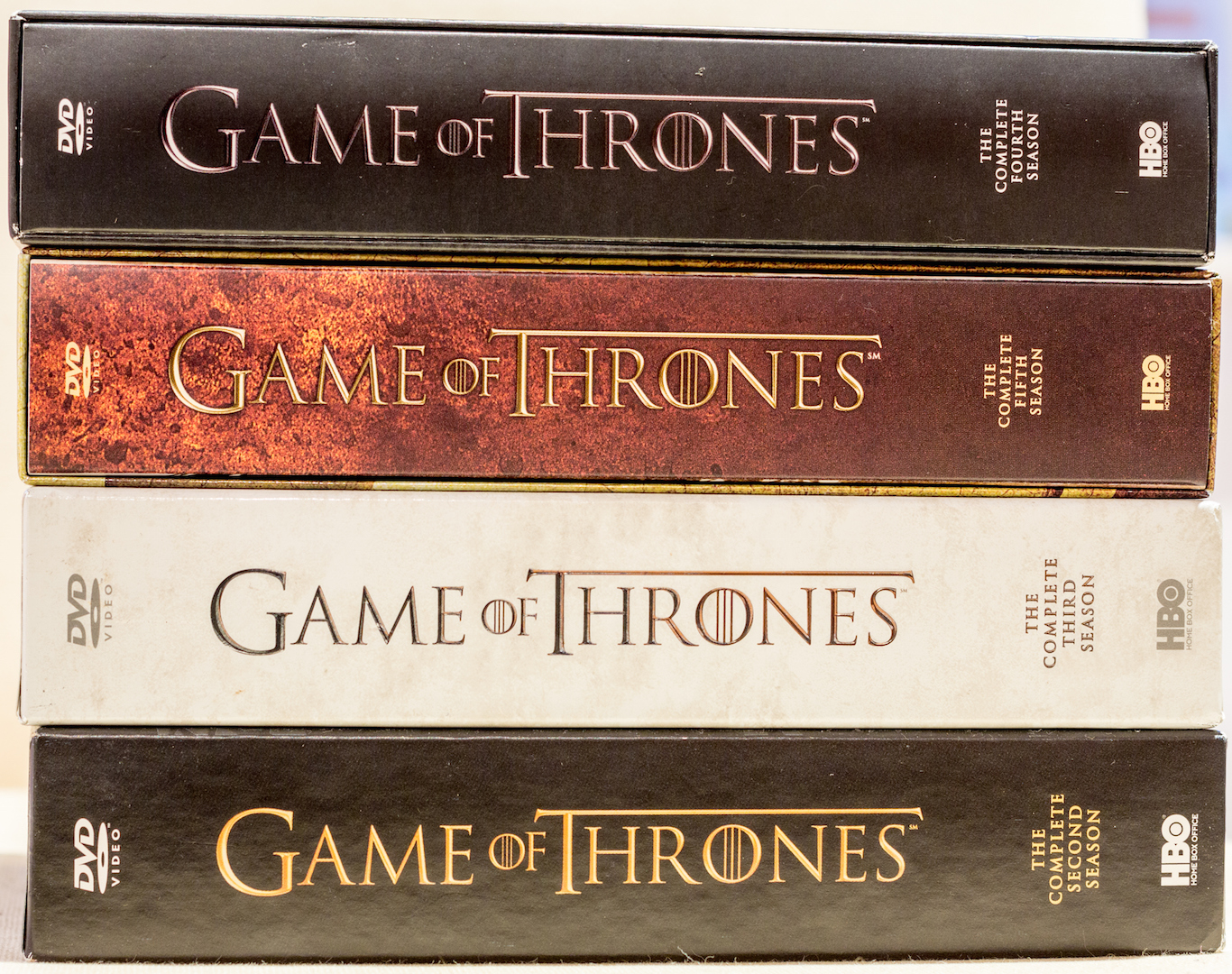 Game of Thrones DVDs