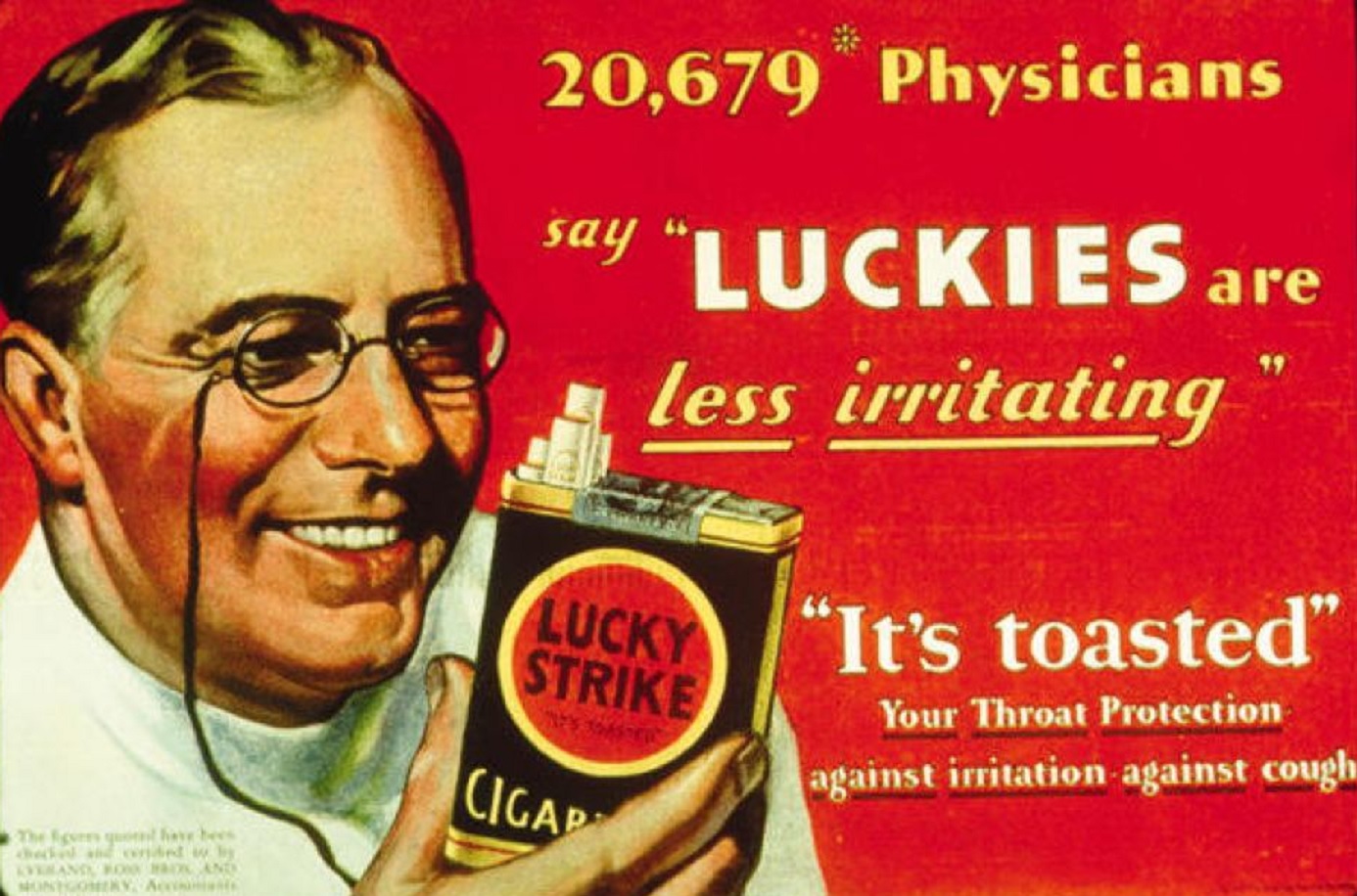 Lucky Strikes are good for you