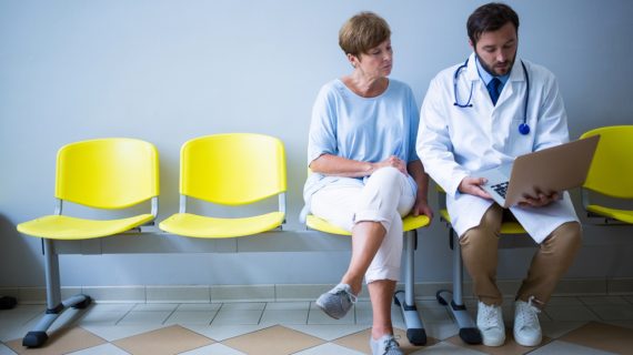 patient watching a doctor on his laptop “Cookbook Medicine” and Mandatory Vaccination