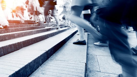 legs walking up steps Nearly 20 Percent of Americans Think Vaccines May Be Unsafe and 45 Percent are Not Sure