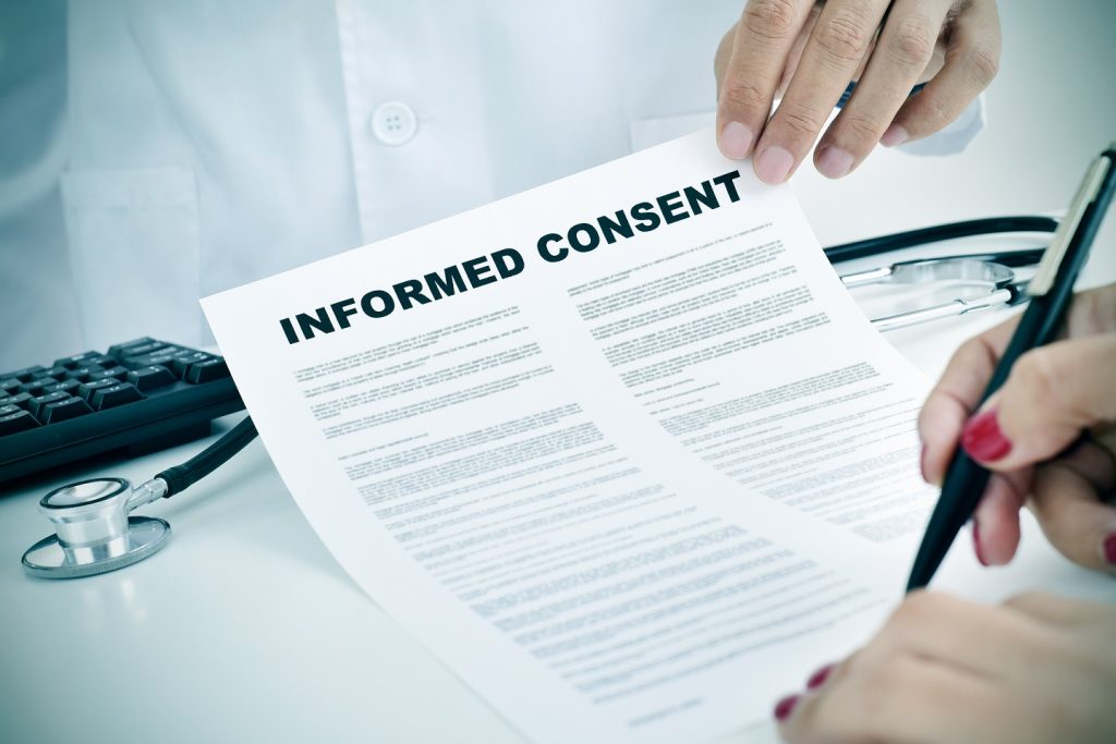 informed consent document