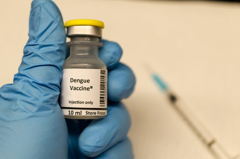 dengue vaccine vial