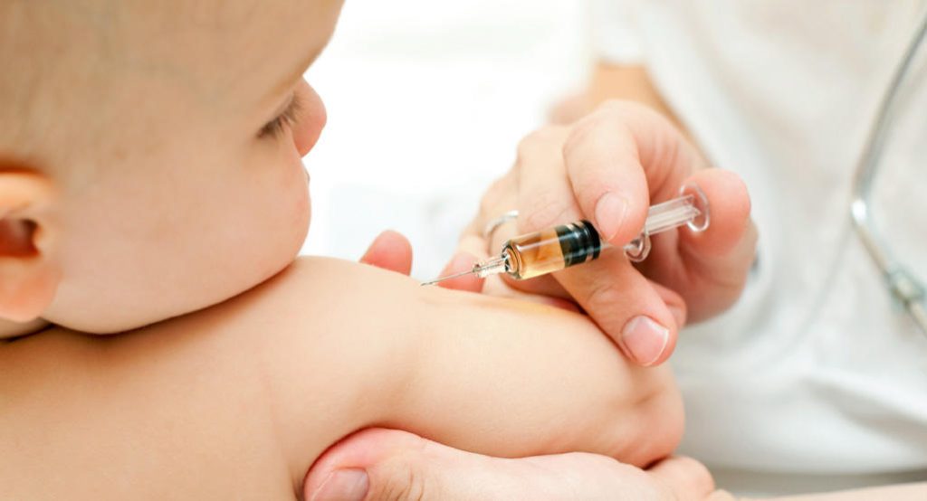 baby and vaccine