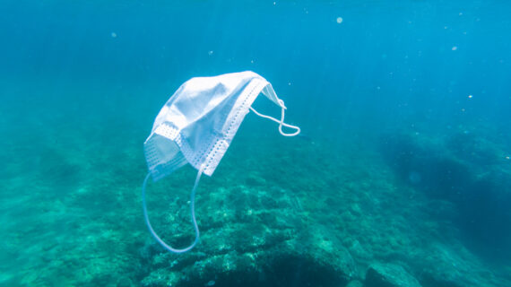 mask floating in the ocean No More Masking?