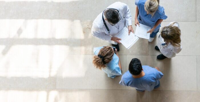 health care workers meeting in hospital Mandatory Vaccination Lawsuit by Houston Methodist Hospital Employees Dismissed