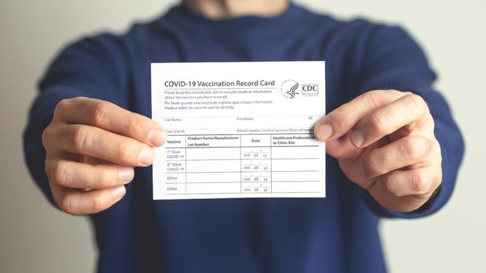 fake vaccination card Fake COVID-19 Vaccination Cards a Cottage Industry