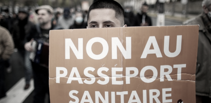 Mass Protests in Greece and France Opposing  COVID-19 Vaccine Mandates and Health Passports