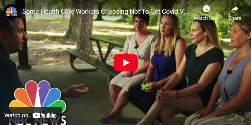 Some Health Care Workers Choosing Not to Get COVID Vaccine