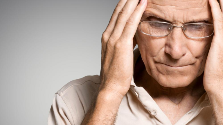 elderly suffering stroke